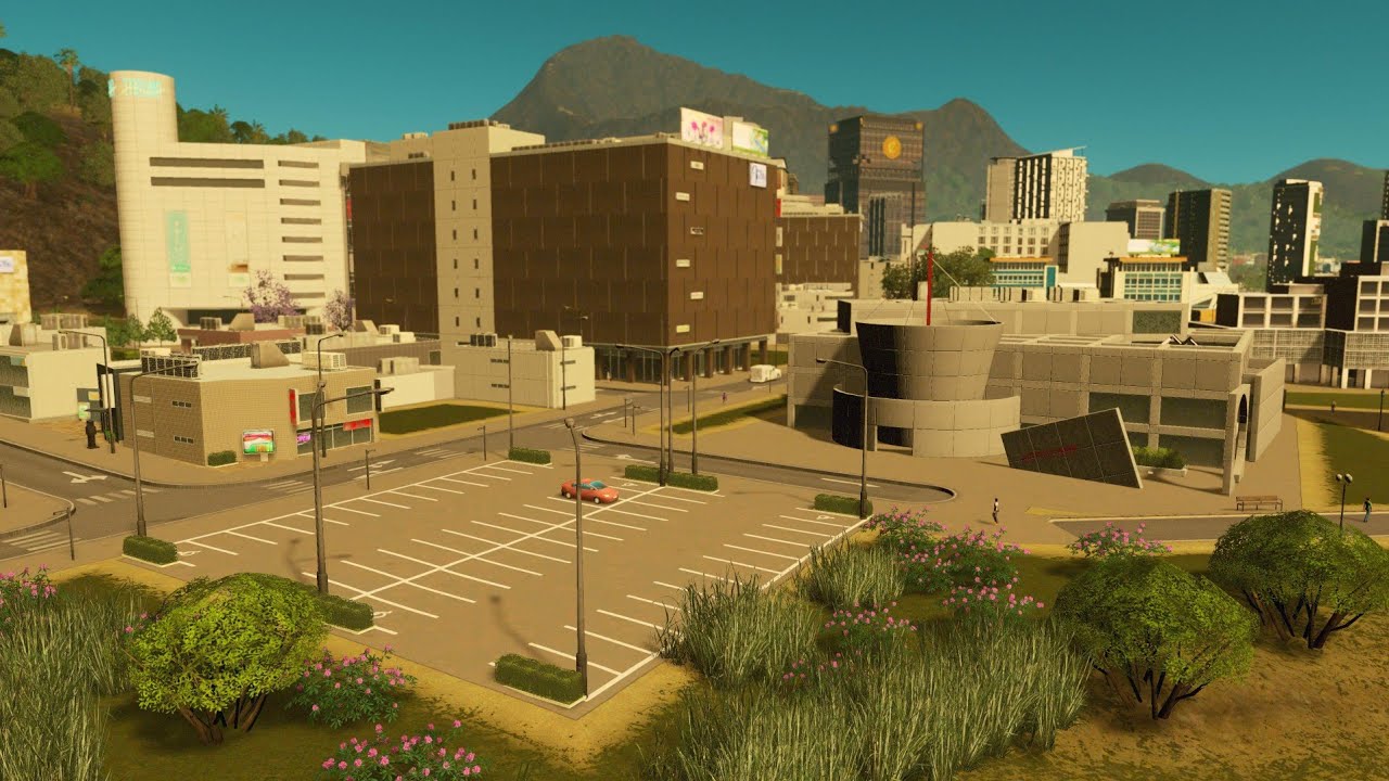Shops of Shibuya - New DLC - Yama City #5 - Cities: Skylines Remastered