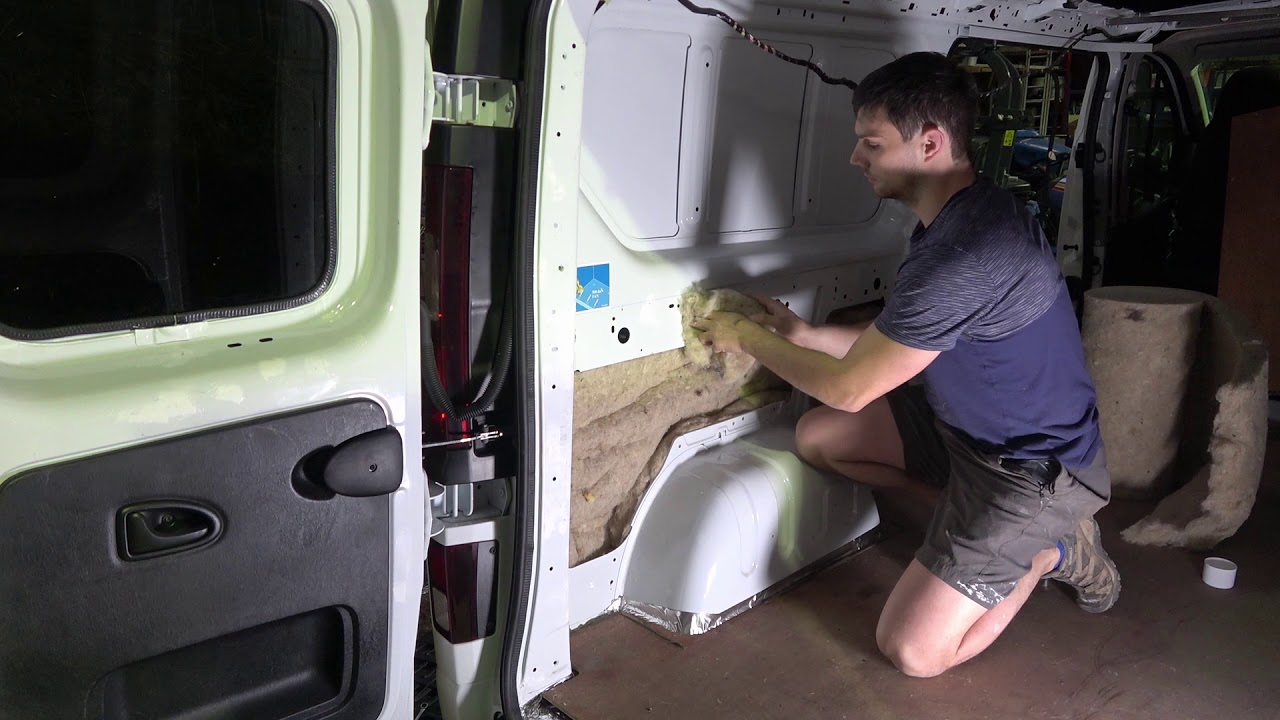 Insulating The Van! Vivaro Campervan Conversion
