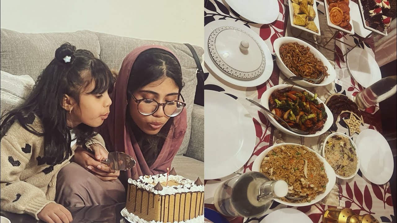 ইফফাতের জন্মদিন,মুছমুছে পিয়াজু ও চিনির সিরা রেসিপি | Iffat's Birthday, Crispy Piyaju & Sugar Sirup