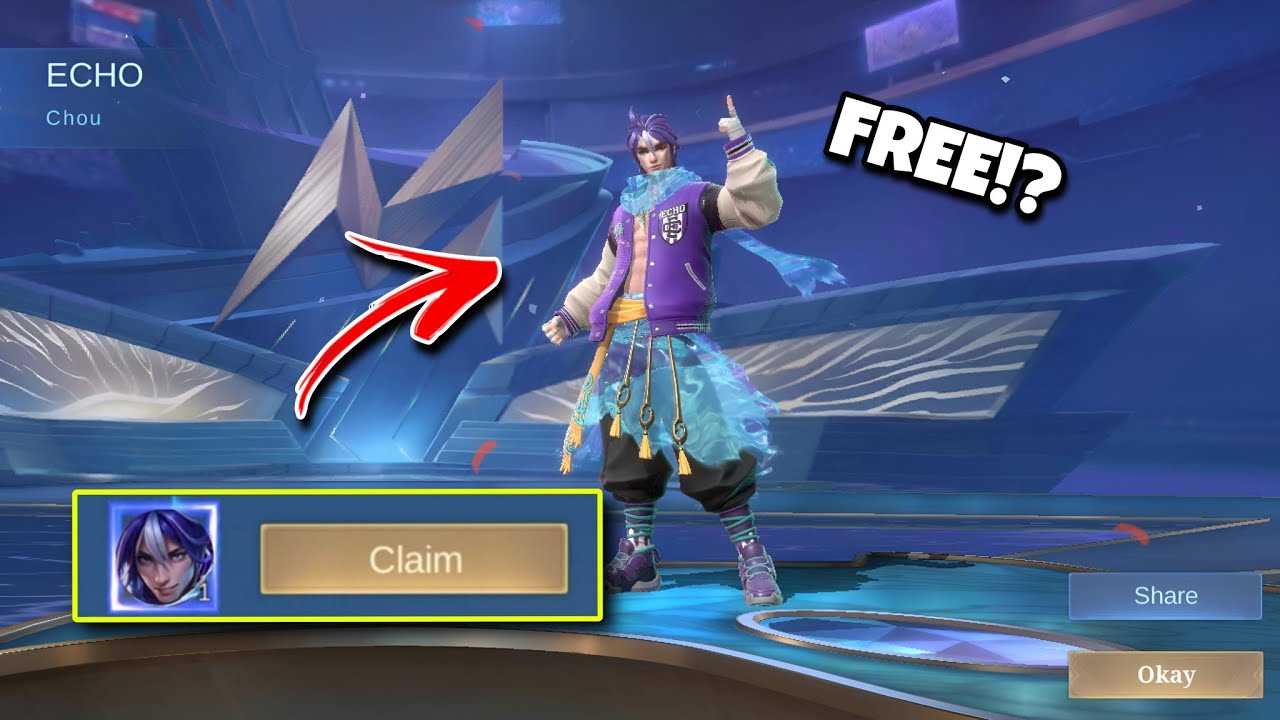 CHOU ECHO SKIN IS FREE? | HOW TO GET CHOU ECHO SKIN FOR FREE!