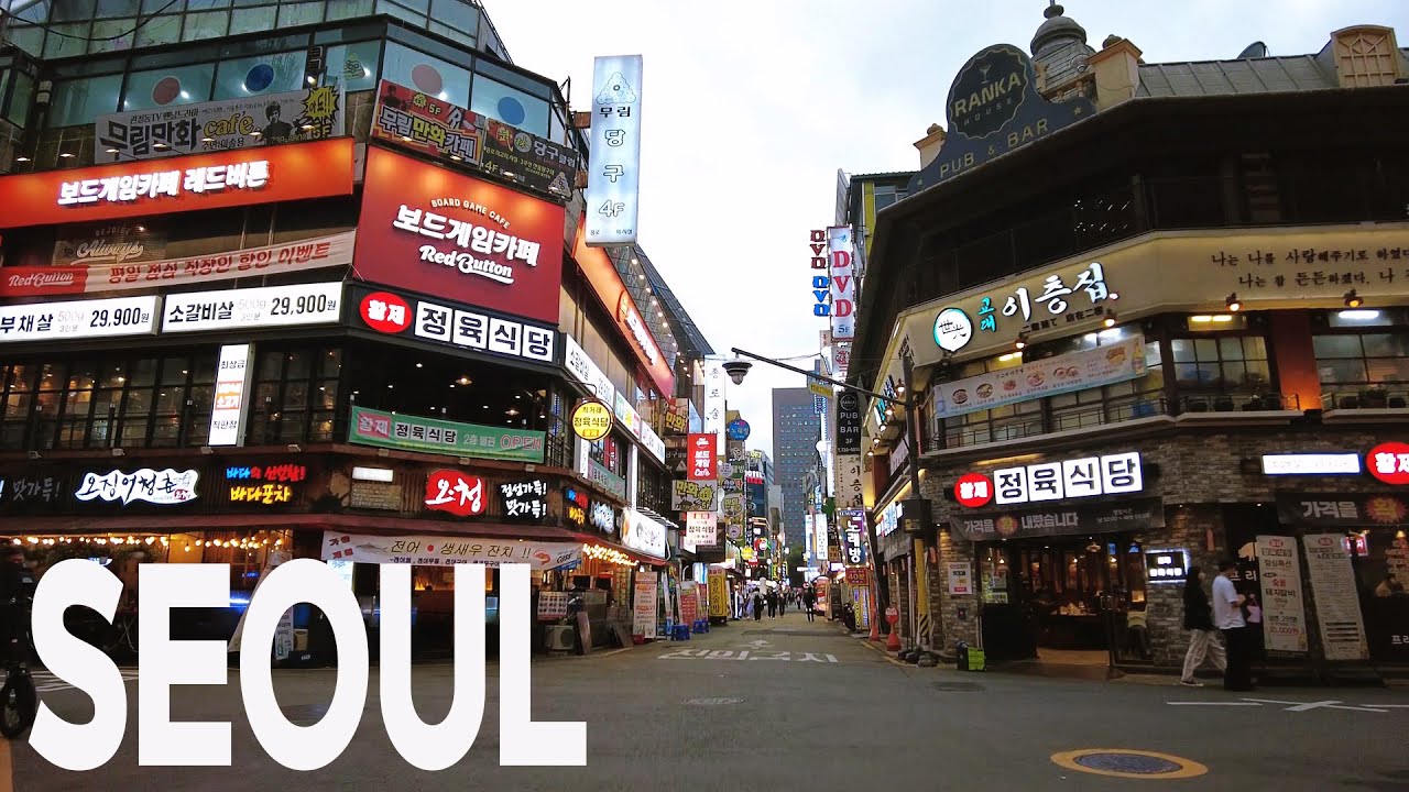 동대문역에서 을지로입구역까지 걷는 서울 랜선여행 / A walking tour of Seoul from Dongdaemun Station to Euljiro 1-ga Station