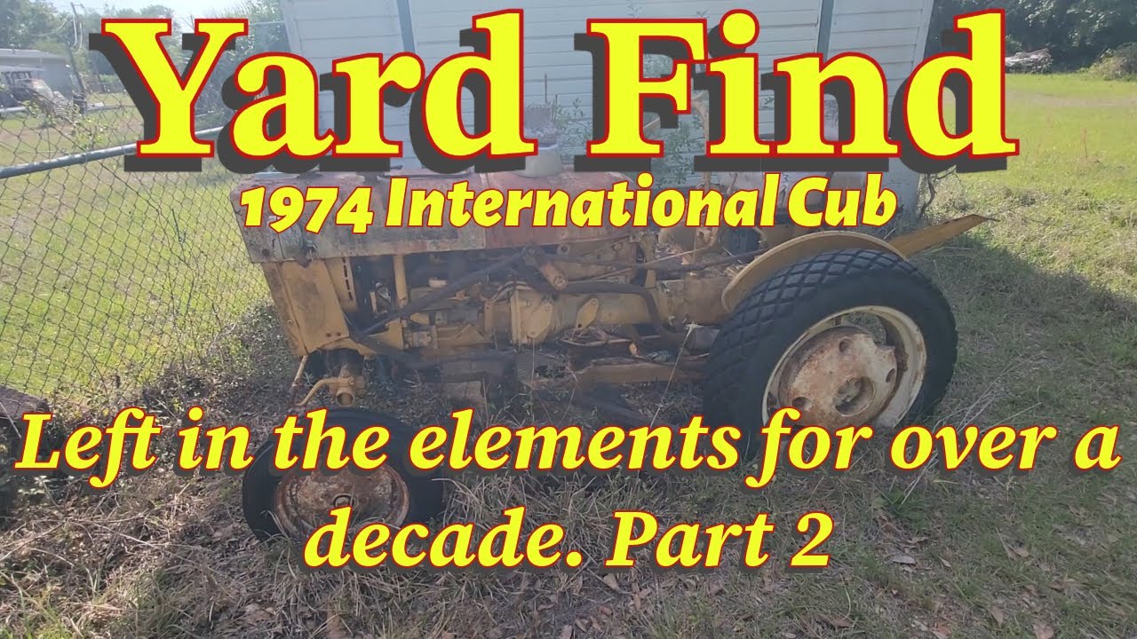 1974 International Cub Tractor 