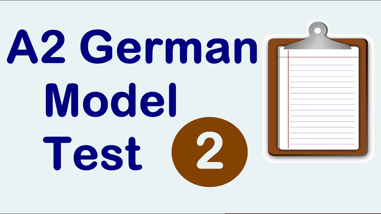 A2 German Model Test - 2 | Desi Learn German | Urdu/Hindi