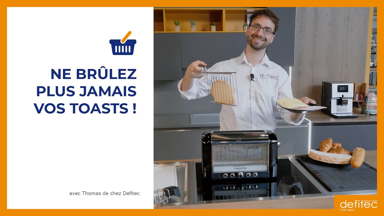Que peut-on faire avec le nouveau grille-pain multifonctions Magimix ? Thomas vous explique !