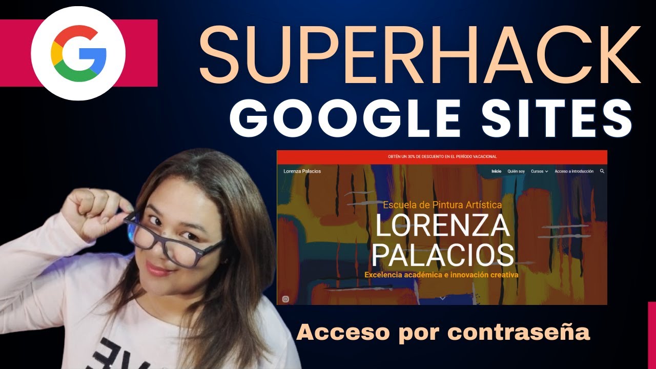 GOOGLE SITES: TRUCO para crear ACCESO POR CONTRASEÑA hacia un área oculta