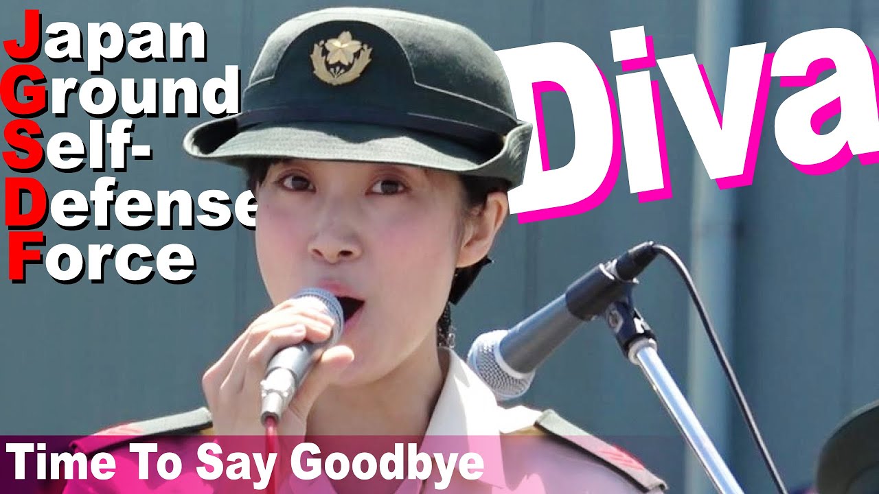 Japanese Army Diva![Time To Say Goodbye]Japan Ground Self-Defense Force