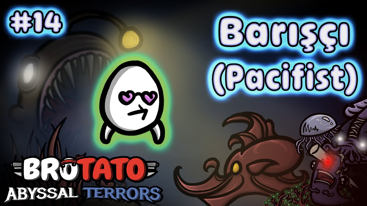 Brotato Abis #14 – Barışçı: Mücadele | Tehlike 5 – Abyssal Terrors | Türkçe | 4K