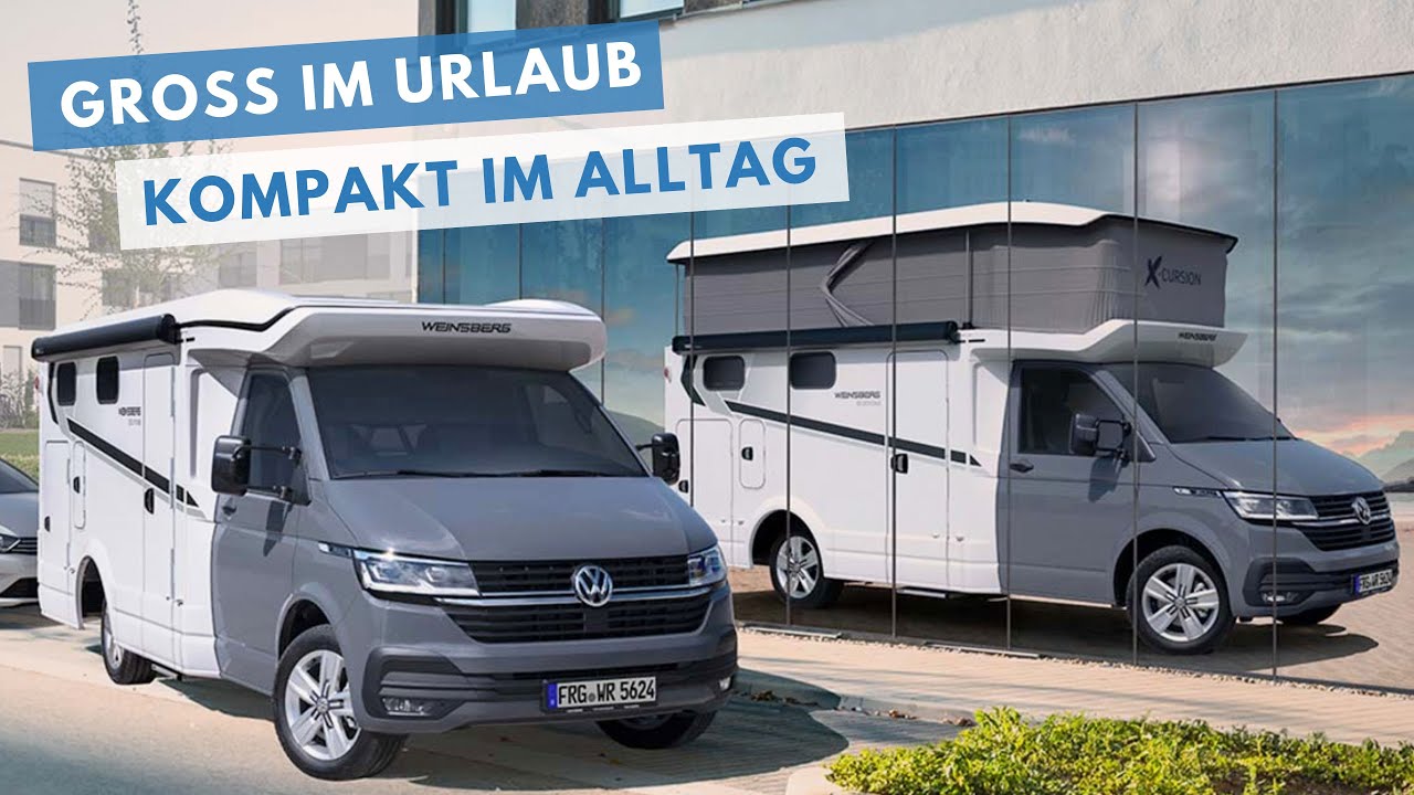 MINI MINI SLIDEOUT WOHNMOBIL EXTREM 🔴 Der geniale Weinsberg X-Cursion CUV 500 LT PEPPER XL HUBDACH