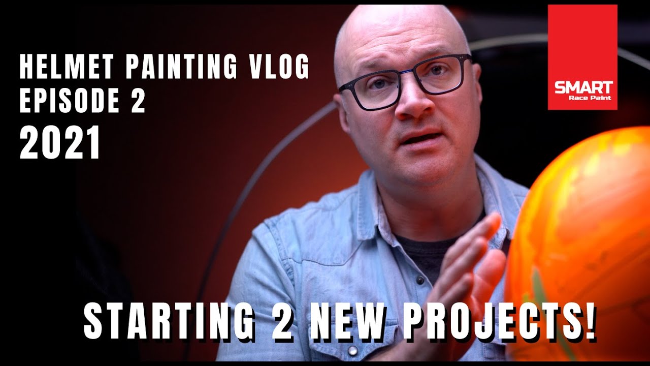 HELMET PAINTING VLOG - EPISODE 2 - 2021