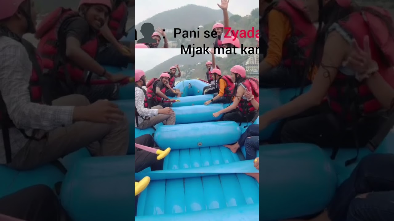 #rishikeshtour #rafting #enjoyment #travel #vlog
