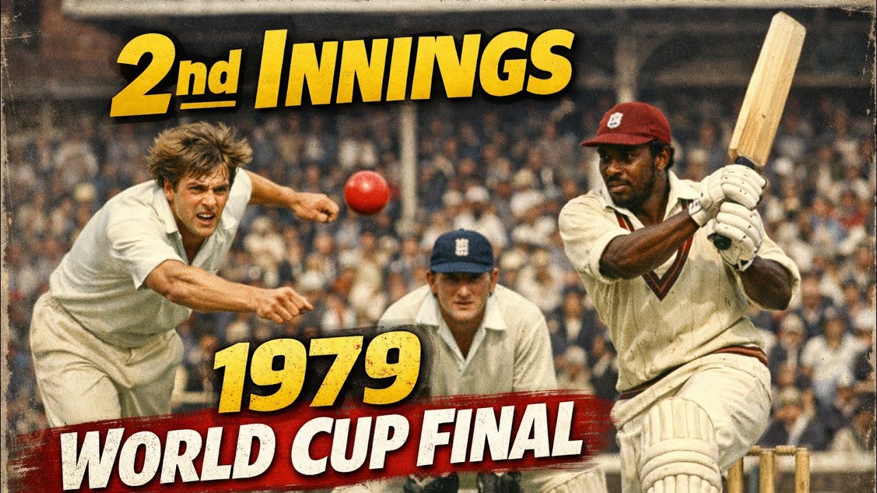 1979 World Cup Final | Second Innings Highlights | West Indies vs England 