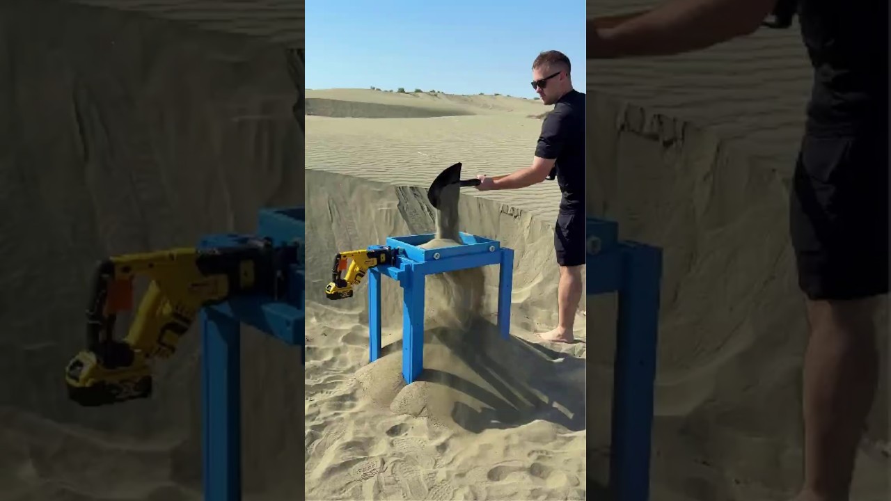 Gold in the Desert &mdash; My Sifting Machine Found It! 🏜️💰