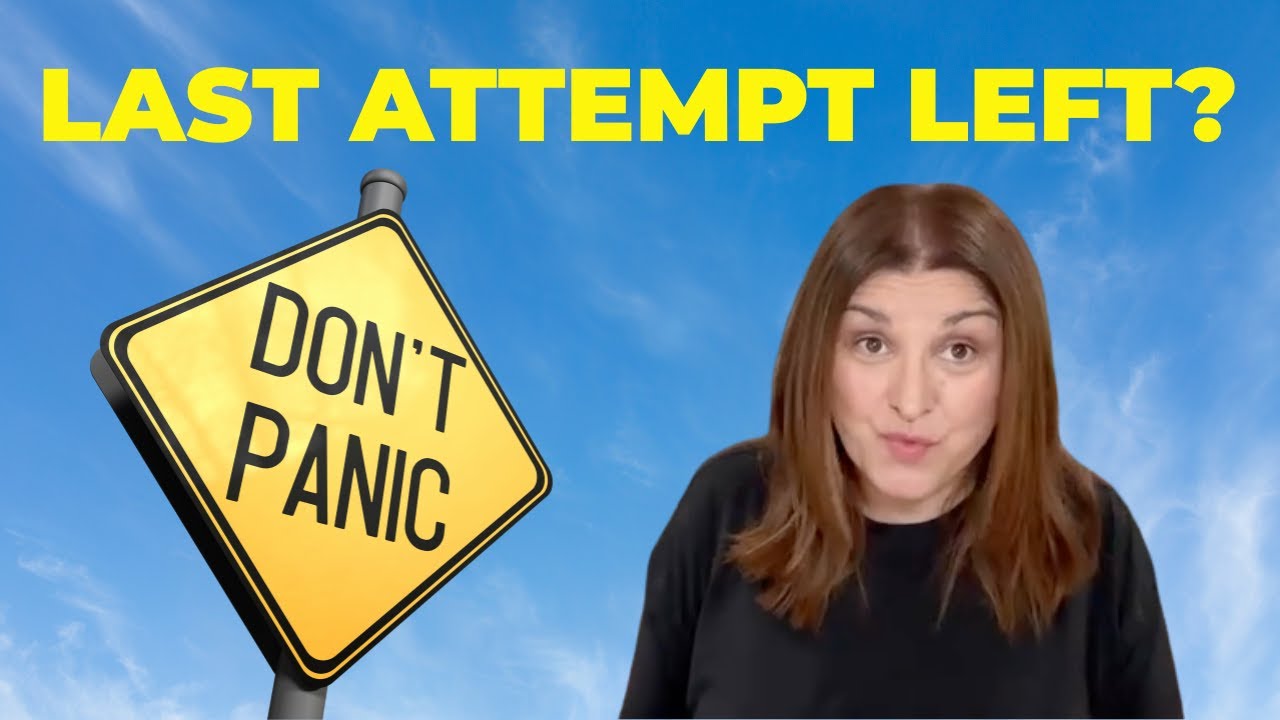 Dana Do's: Only One BCBA® Exam Attempt Left?