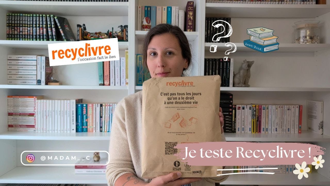 Je teste l'occasion chez Recyclivre ! 📖 ✨