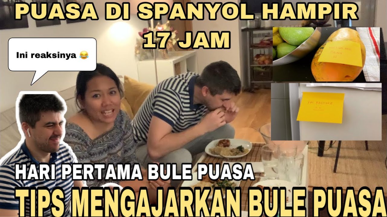 PUASA DI SPANYOL HAMPIR 17 JAM || DAY 1