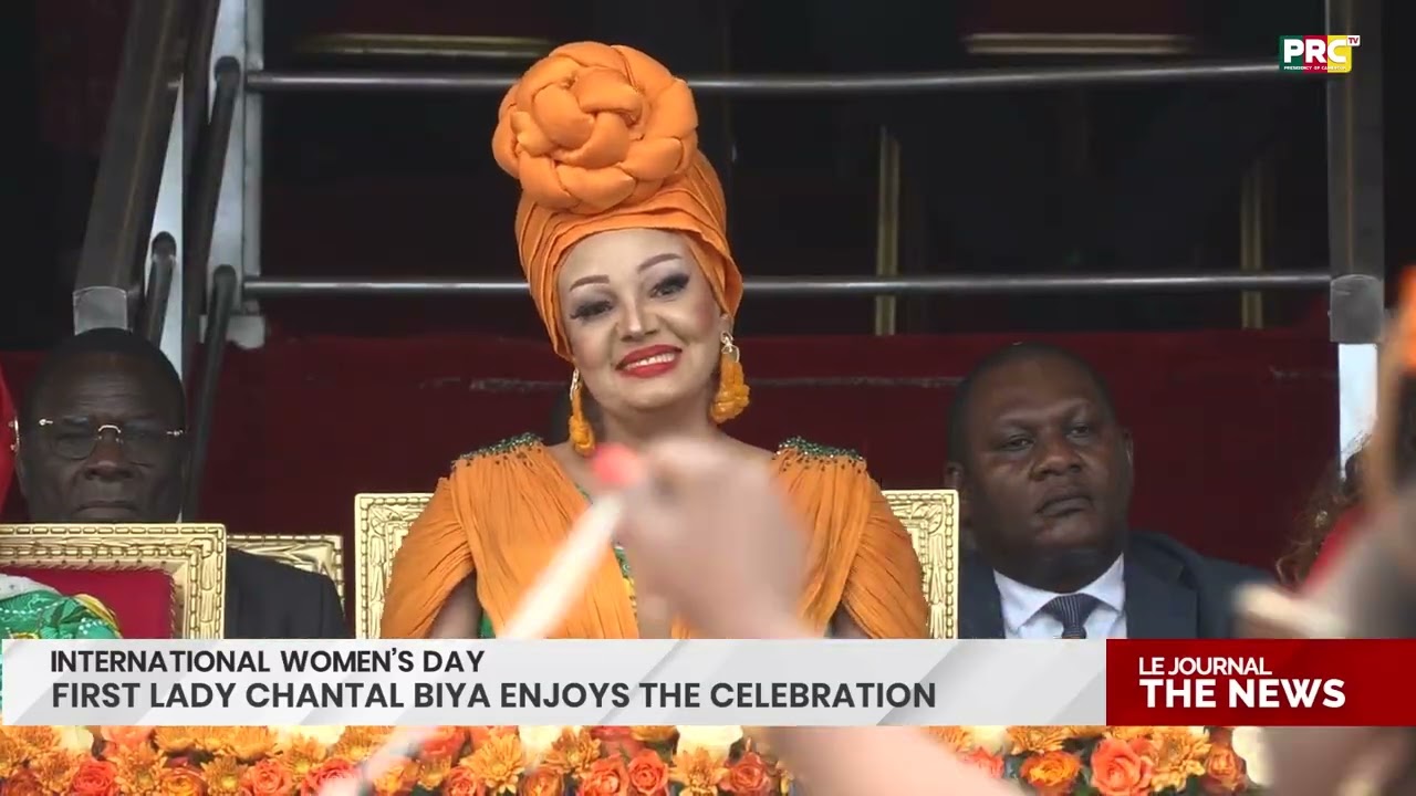 International Women's Day: First Lady Chantal Biya enjoys the Celebration.
