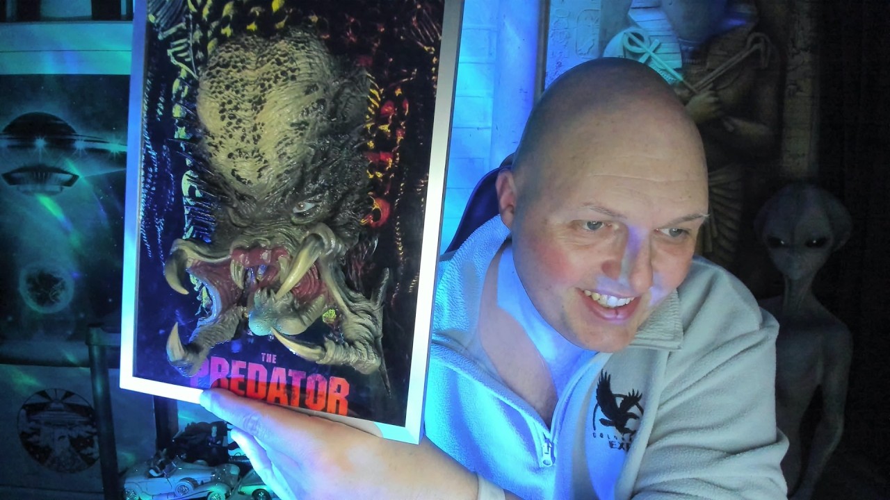 THE PREDATOR 2018 Sculpture murale 3D Édition Artisanale TheFrameBeyond