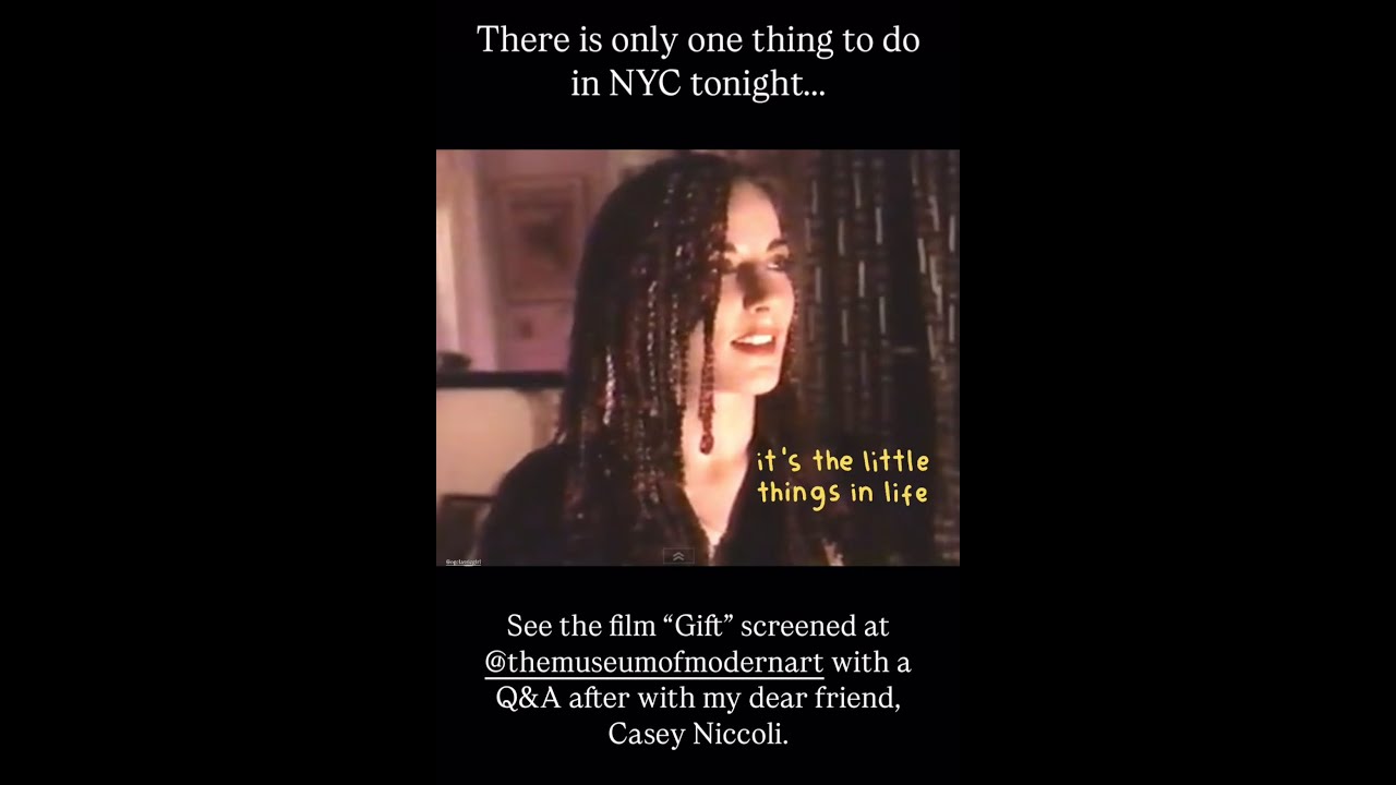Film artist Casey Niccoli - Q & A at MoMA - 3/27/25