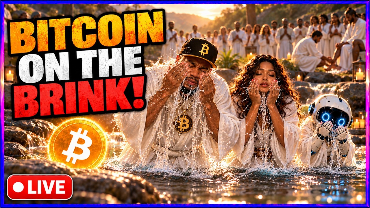 Bitcoin on the Brink! Live Trading & TA