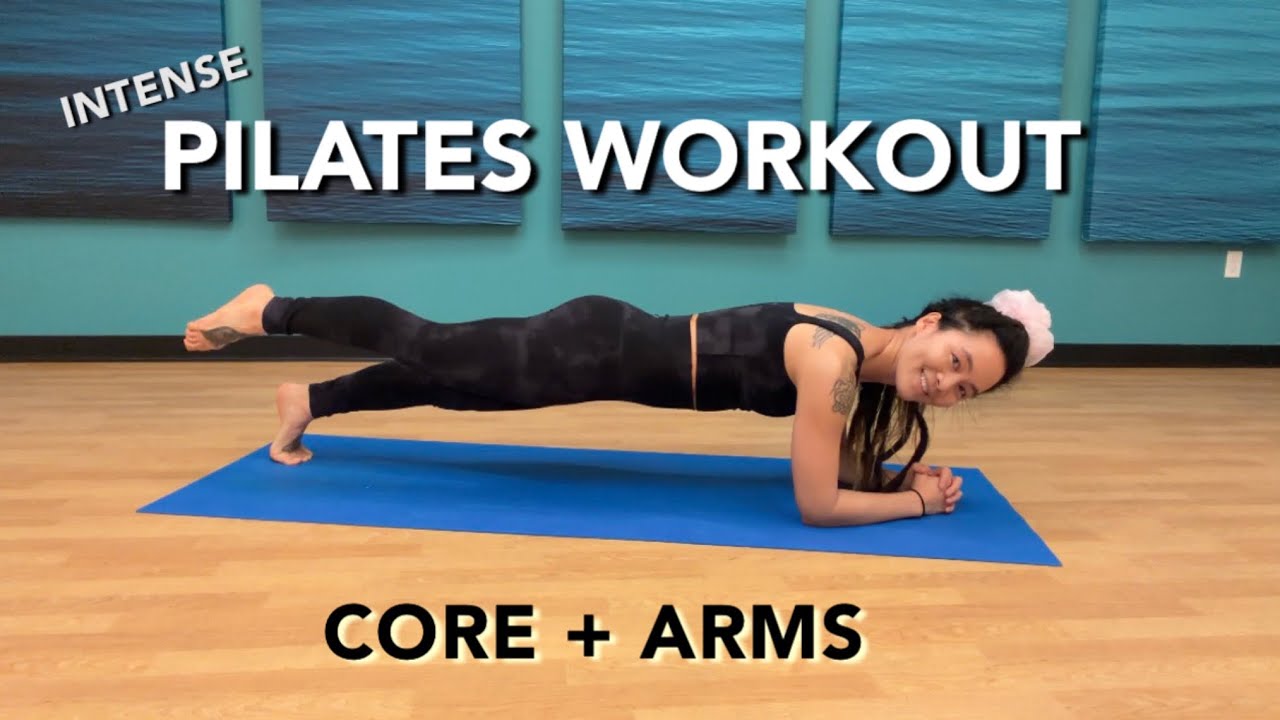 Pilates Workout No Props | Upper Body Strength Core Strength #pilates #pilatesworkout #workout 