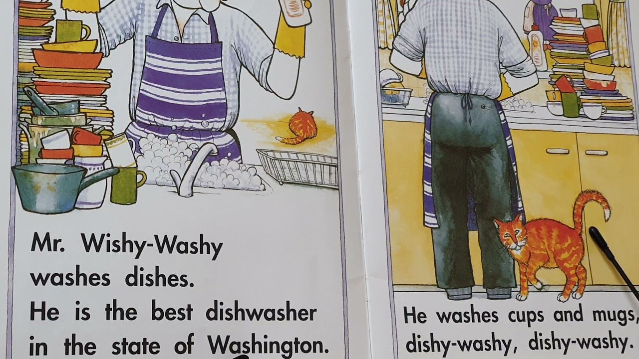 Dishy-Washy  | Picture Book | Reading | Joy Cowley