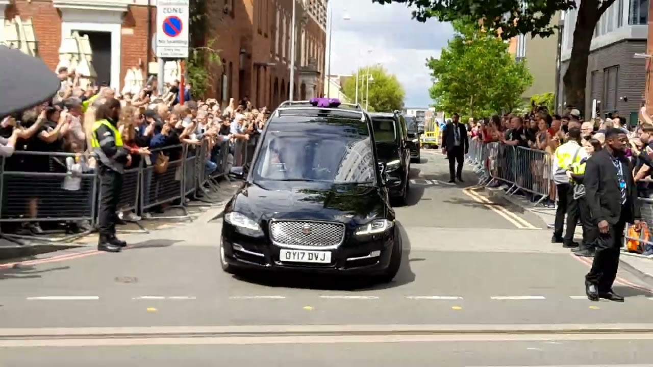 Ozzy Osborne Coffin Paraded Through Birmingham 