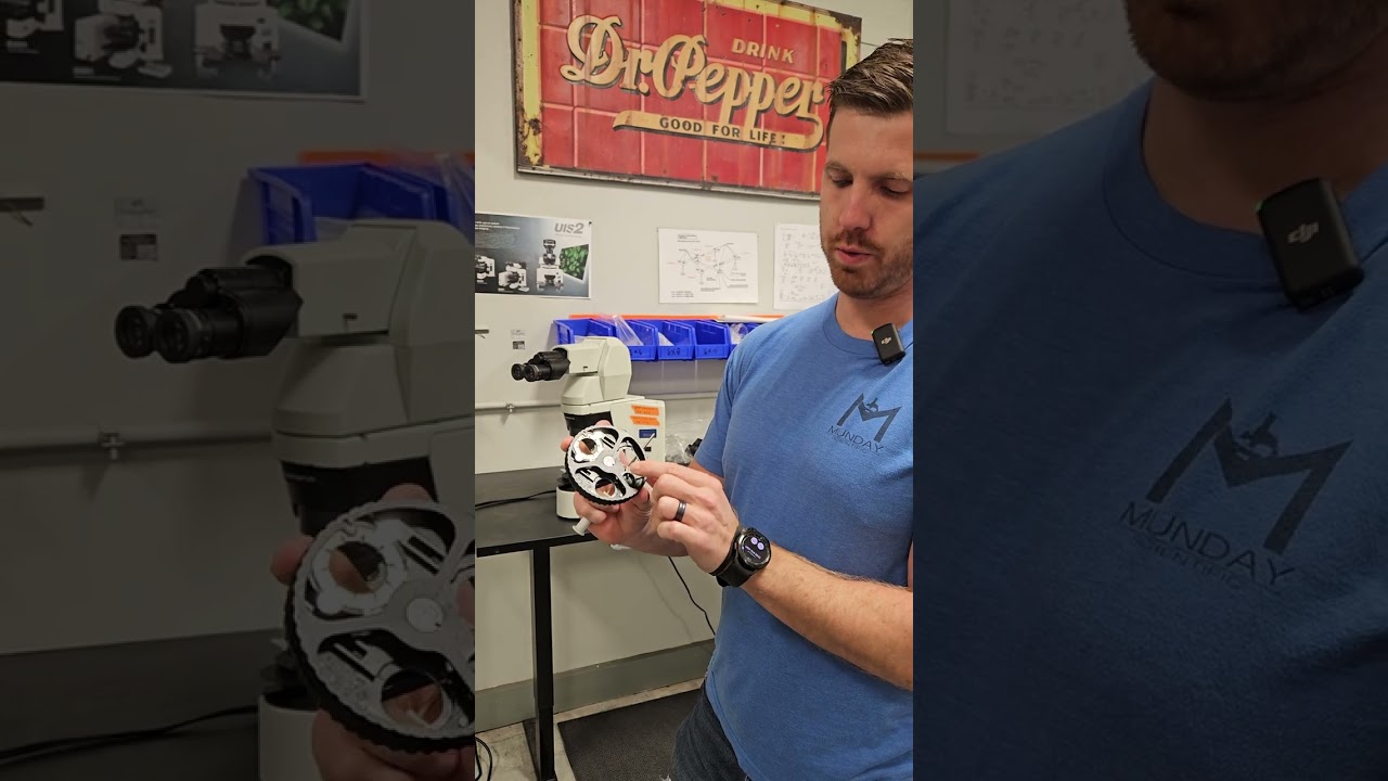 Olympus BX45 Microscope Basics with Chad | Munday Scientific | Demonstration