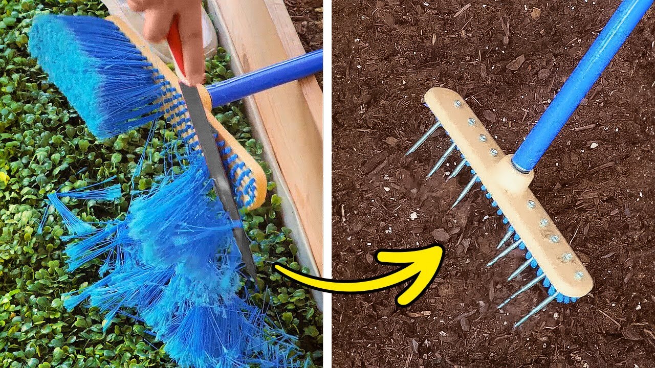 DIY Gardening Tools And Smart Recycling Ideas For Your Backyard
