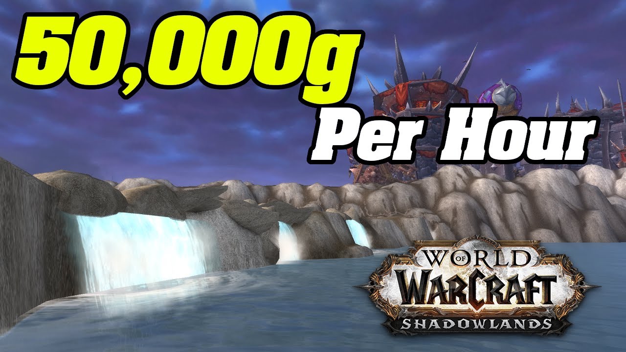 This Is Now a 50,000+ Gold Per Hour Farm! | Shadowlands Gold Farming 9.1