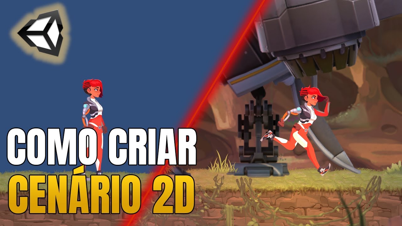 CRIANDO CENÁRIO na Unity 2D | Como criar JOGOS 2D para CELULAR #15