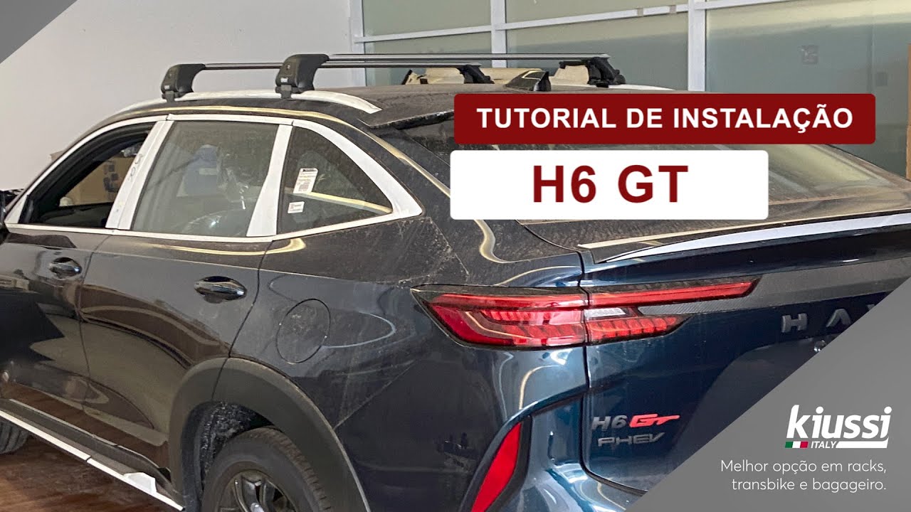 Tutorial de Instala&ccedil;&atilde;o Rack de Teto Kiussi Em&iacute;lia H6 GT