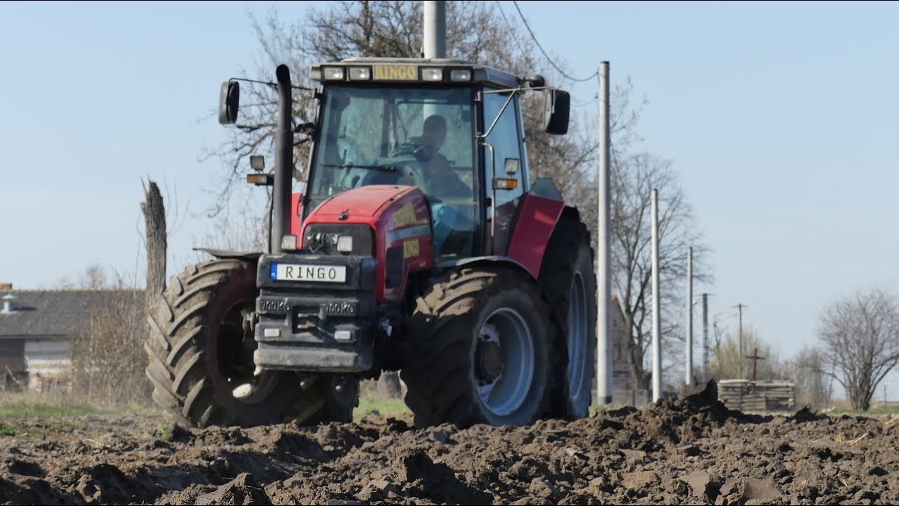*SOUND ENGINE * 6 Cylinders |  Plowing Massey Fergusson 6290 | RINGO SIERPOWSKI