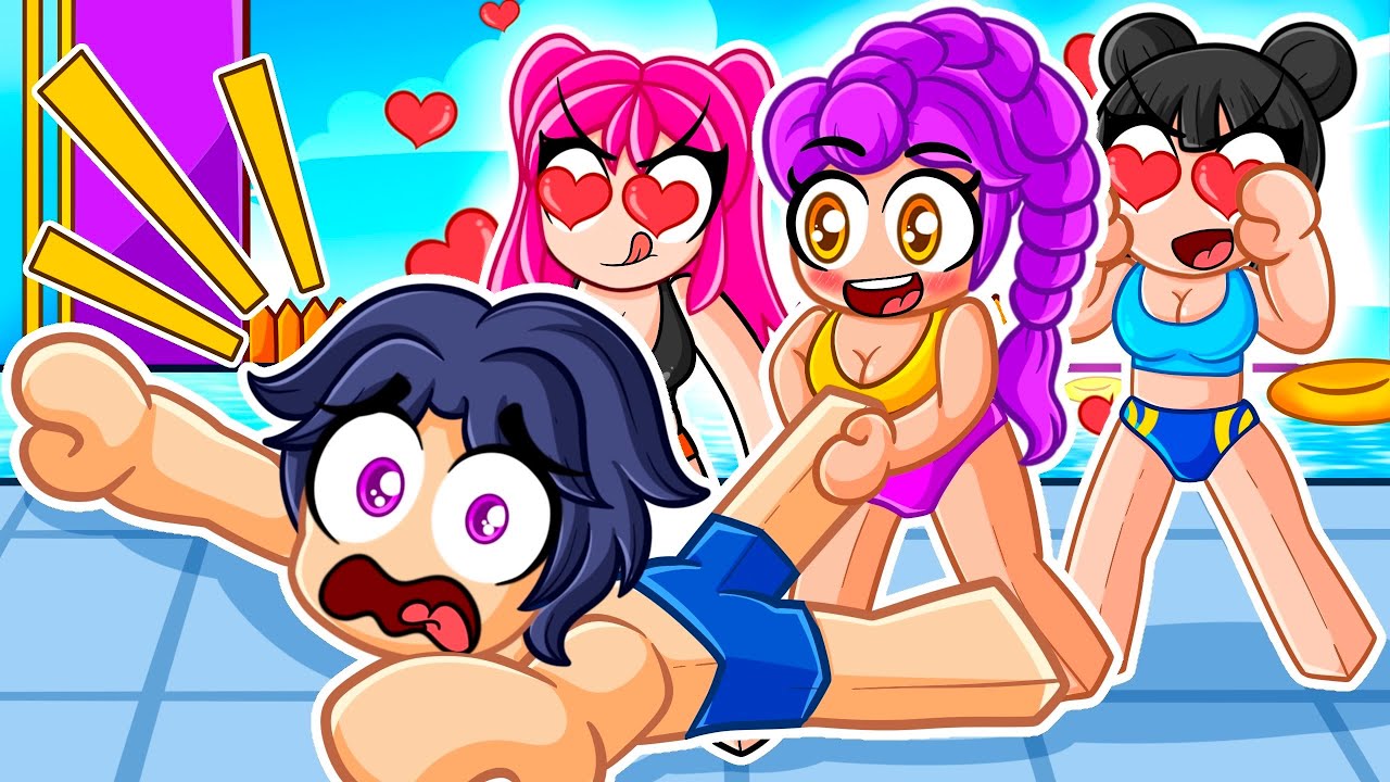 Jinu ESCAPED From Huntrix LOVE Curse POOL PARTY! (KPop Demon Hunters) 