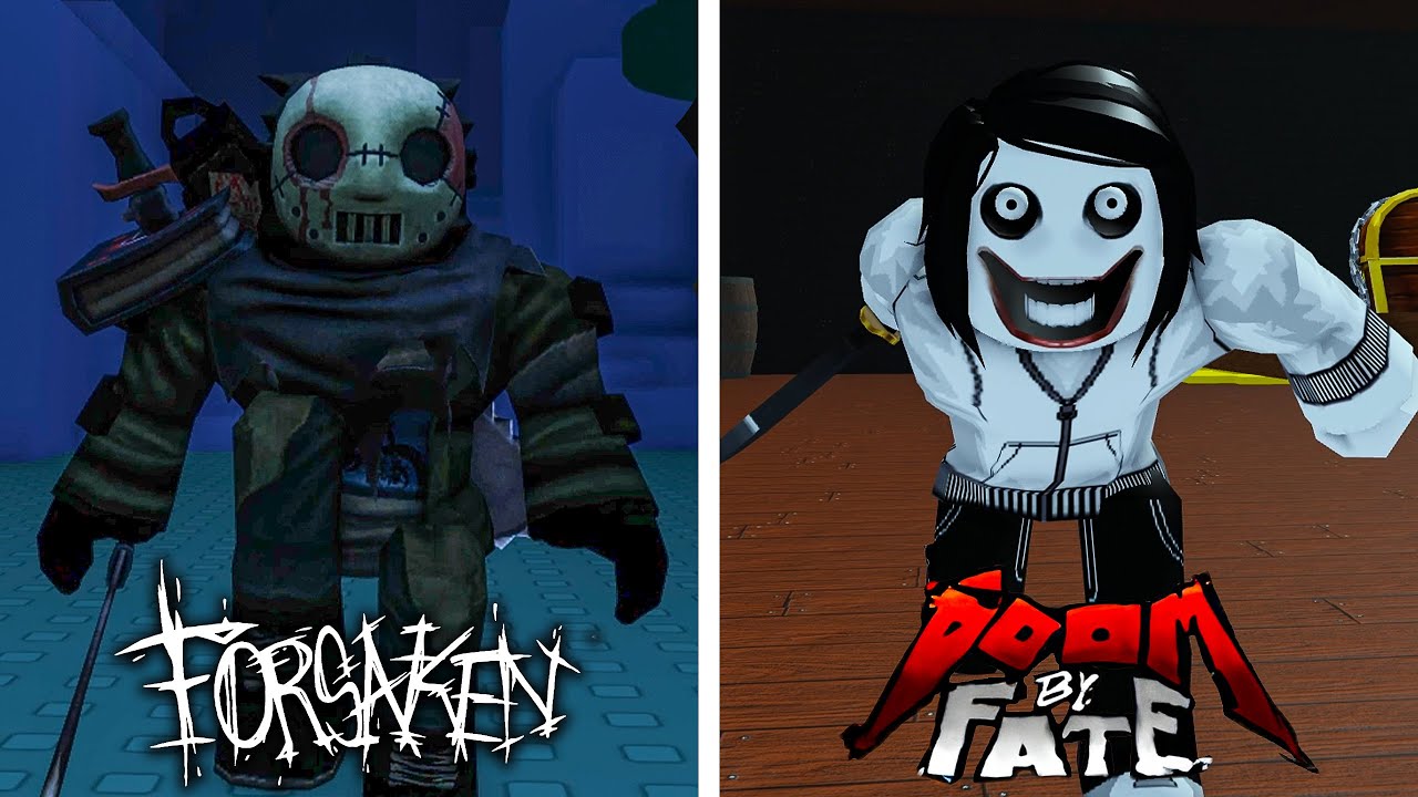 Forsaken vs Doom by Fate: Slasher & Jeff the Killer Gameplay Comparison