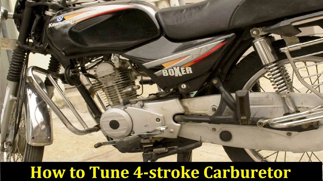 Bajaj Boxer Basic Mileage Setting