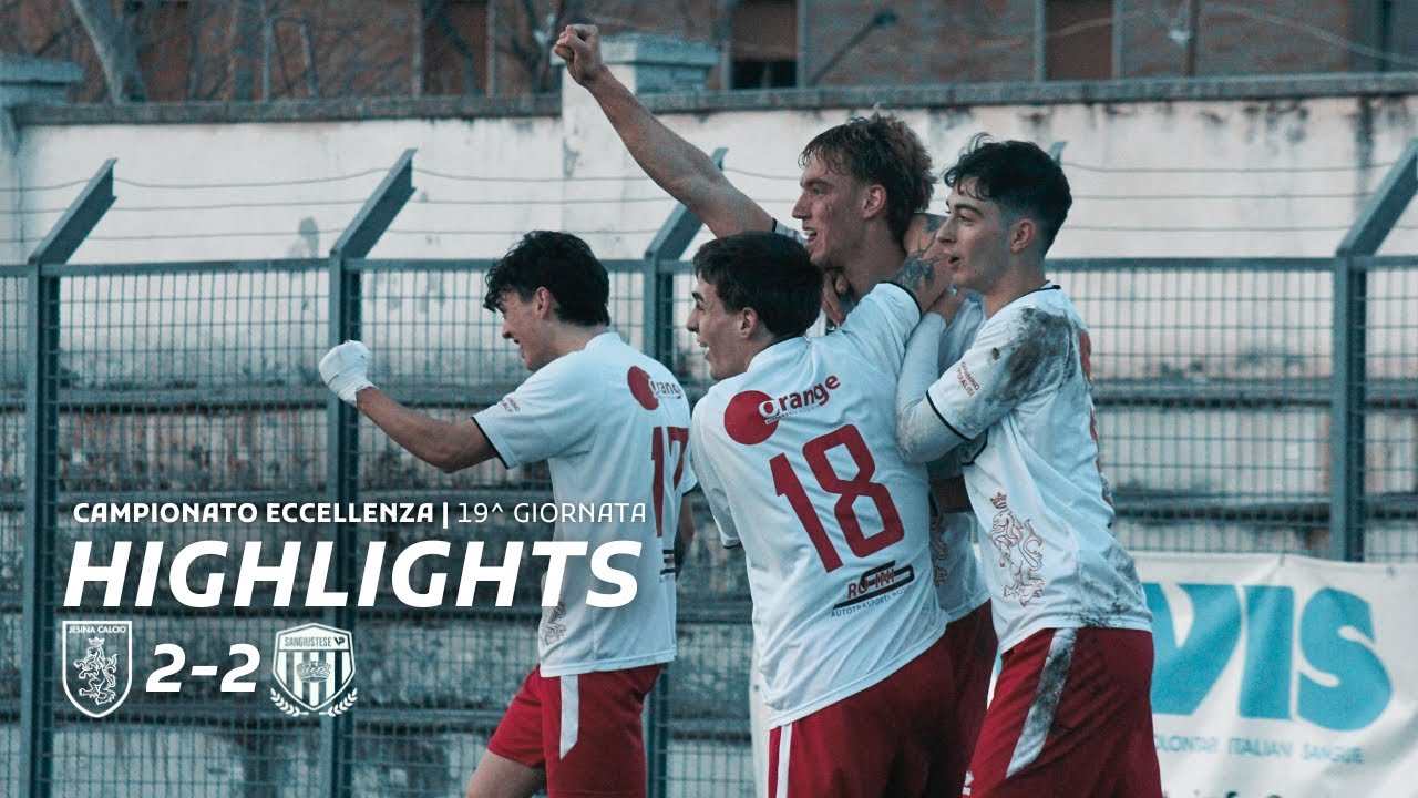 Jesina - Sangiustese VP 2-2 | Highlights | 19^ giornata Eccellenza Marche #sintesi #campionato