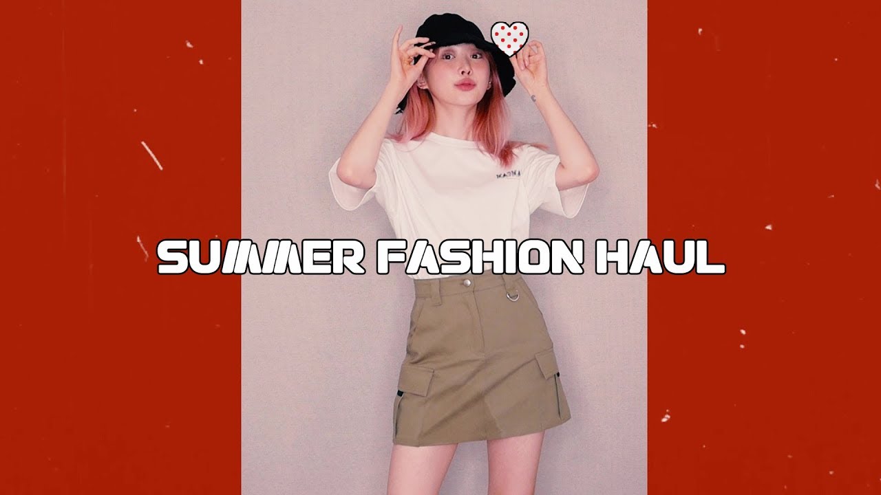 조근조근 여름대비 쇼핑 하울: ☀️ summer fashion haul *매드마르스, 하이스쿨디스코*