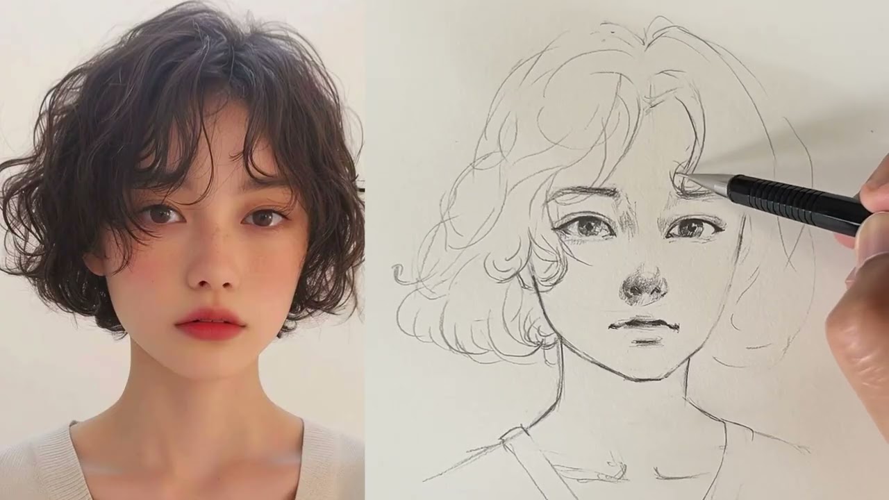 How to Draw Beautiful Girl Face Made Easy