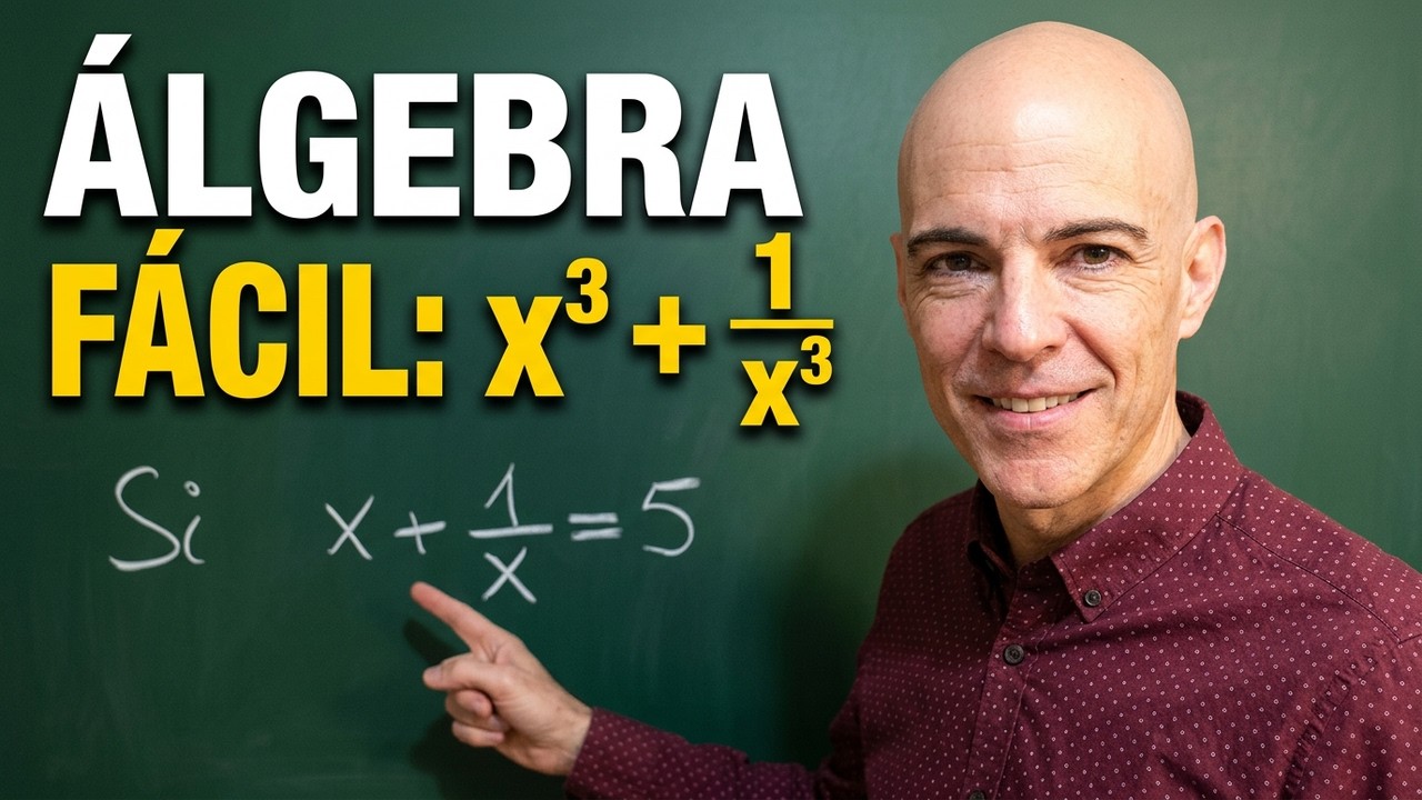 Si x + 1/x =5, ¿cuánto vale x³ + 1/x³? Hallar el valor de la expresión algebraica