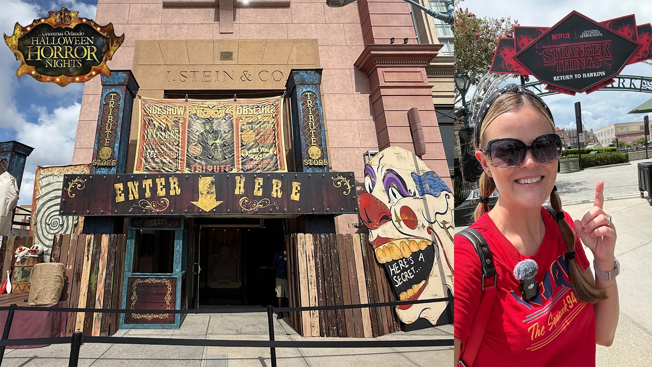 Final HHN 35 Updates & First Look at the Tribute Store - Menus, Merch & More - August 2026