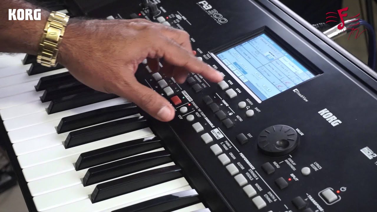 KORG PA-300 - Indian Styles Library