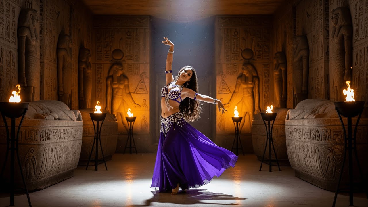 Pharaoh&rsquo;s Tomb Dance &ndash; Mystical Belly Dance Instrumental | Beautiful Arabic Egyptian Belly Dance