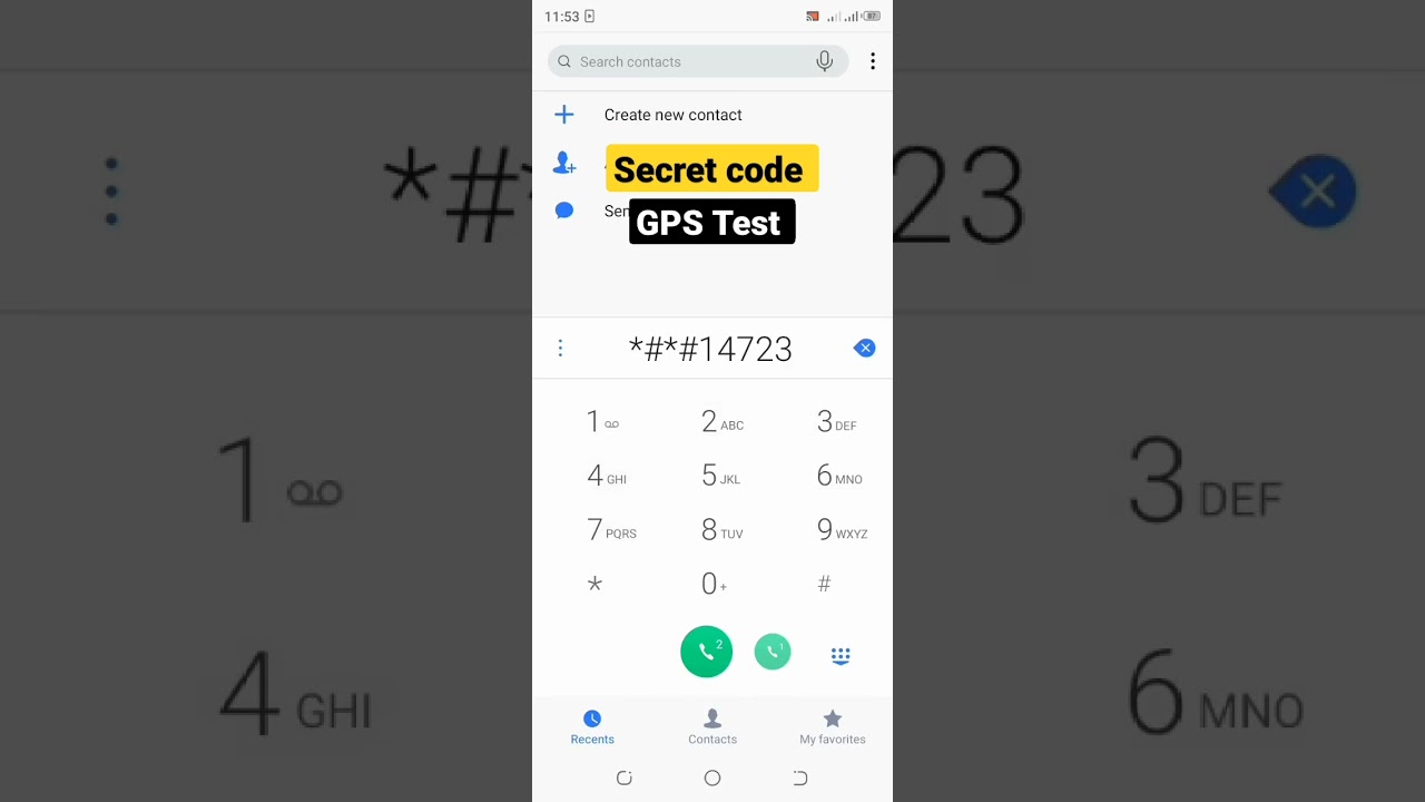 Secret code||GPS test2023#secretcode #gps #test #android #tricks