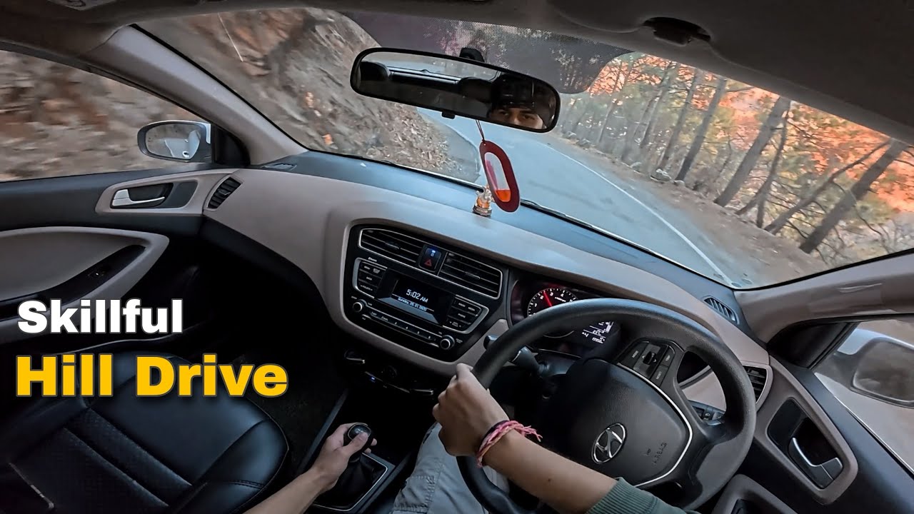 🚀 Hyper Driving Hyundai i20 Elite on Twisty Shimla Roads! ⚡ Cornering Like a Pro!