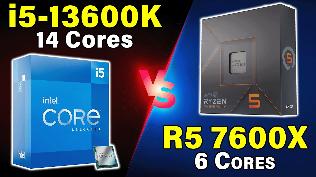 Which $300 CPU Should You Buy? — i5-13600K vs Ryzen 5 7600X — 14 Cores vs 6 Cores