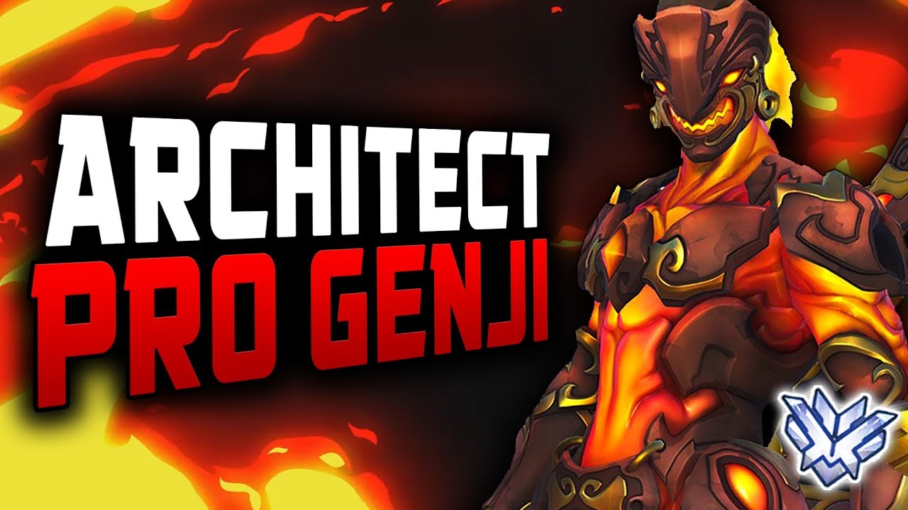 IMPOSSIBLE GENJI - Architect! Korean Genji God! [ OVERWATCH SEASON 13 TOP 500 ]