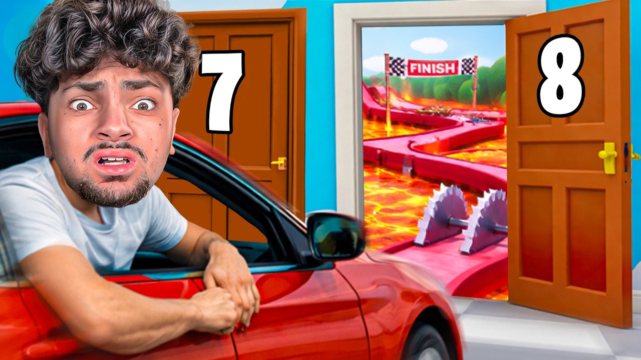 J'ai Tenté de SURVIVRE au 10 PORTES MYSTÈRE de BEAM NG !