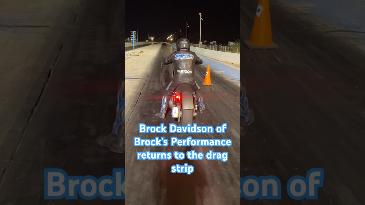 No-bar Legend Brock Davidson returns to the Drag Strip!