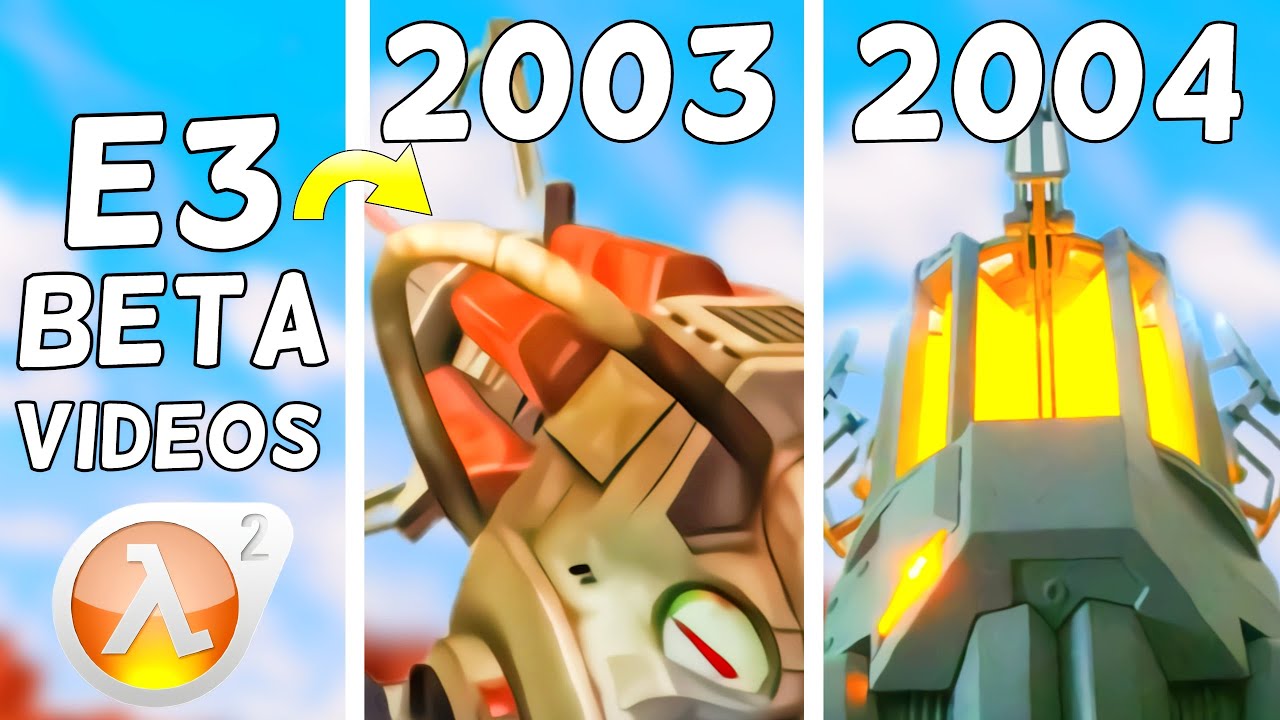 Half-Life 2 - All Pre-Release Footage