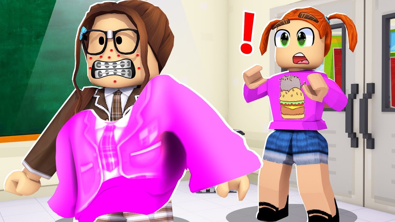 The New Girl At School Is A Fake In Roblox Brookhaven!